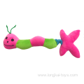 Plush Worm Dog Toy